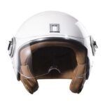 Κράνος Demi-Jet Idol Pearl White ECE 22.06 - Image 3