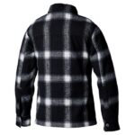 Πουκάμισο Μηχανής Γυναικείο Brushed Καρό Μαύρο - RST - Image 2