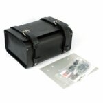 Κεντρική Βαλίτσα Δερμάτινη 8,5lt Μαύρη - UNIT GARAGE - Image 2