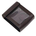 Δερμάτινο τσαντάκι καφέ για ζώνη Τεπόζιτου - UNIT GARAGE