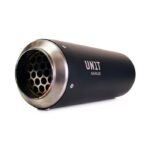 Εξάτμιση Χαμηλή για Honda CL500 Μαύρη - UNIT GARAGE - Image 2