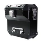 Πλαϊνή Δεξιά Βαλίτσα Αλουμινίου Atlas 341lt Black – UNIT GARAGE - Image 4