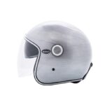 Κράνος Jet Boreal Brushed Aluminium ECE 22.06 - MARKO HELMETS - Image 2