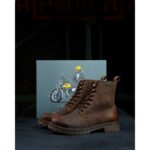 Δερμάτινες Μπότες Μηχανής Derby Rusty Wrangler - TRIP MACHINE - Image 4