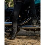 Δερμάτινες Μπότες Μηχανής Moc-Toe Black - TRIP MACHINE - Image 3