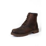 Δερμάτινες Μπότες Μηχανής Moc-Toe Mocha - TRIP MACHINE - Image 2