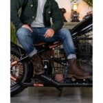 Δερμάτινες Μπότες Μηχανής Moc-Toe Mocha - TRIP MACHINE - Image 3