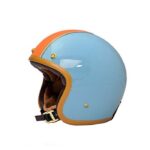 Κράνος Jet Classic Blue Orange ECE 22.06 - MARKO HELMETS