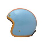 Κράνος Jet Classic Blue Orange ECE 22.06 - MARKO HELMETS - Image 2
