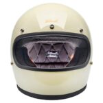 Κράνος Full Face Gringo Gloss Vintage White ECE 22.06 - BILTWELL - Image 2