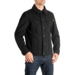 Μπουφάν Τζίν Husky Μαύρο - PANDO MOTO