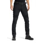 Παντελόνι Μηχανής Jean Karldo Slim Μαύρο - PANDO MOTO