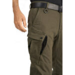 Παντελόνι Μηχανής Jean Cargo Mark AAA Olive - PANDO MOTO - Image 3