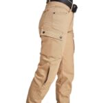 Παντελόνι Μηχανής Γυναικείο Jean Mila Cargo Μπέζ - PANDO MOTO - Image 4