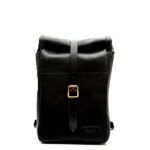 Δερμάτινη Πλαϊνή Τσάντα Μηχανής Mini pannier 3.3Lt Black - TRIP MACHINE