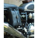Δερμάτινη Πλαϊνή Τσάντα Μηχανής Mini pannier 3.3Lt Black - TRIP MACHINE - Image 2