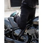 Παντελόνι Μηχανής Cargo Mixed Slim III AA Black - BY CITY - Image 4