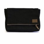 Τσάντα ταχυδρόμου Fezzan Μαύρη & Καφέ - UNIT GARAGE