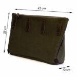 Τσάντα ταχυδρόμου Fezzan Πράσινη - UNIT GARAGE - Image 2