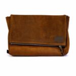 Δερμάτινη Τσάντα ταχυδρόμου Fezzan Colorado Brown - UNIT GARAGE