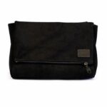 Δερμάτινη Τσάντα ταχυδρόμου Fezzan Jet Black - UNIT GARAGE