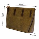 Δερμάτινη Τσάντα ταχυδρόμου Fezzan Colorado Brown - UNIT GARAGE - Image 3