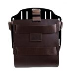 Σύστημα Μεταφοράς Μαύρο με Ρυθμιζόμενο Δερμάτινο Καφέ Πάνελ & Quick Release System - UNIT GARAGE