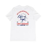 T-shirt 'ANTI-STOCK MOTORCYCLE CLUB' Λευκό - UNIT GARAGE - Image 2