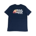 T-shirt 'BUILD YOUR DREAM' Navy Blue - UNIT GARAGE - Image 2