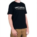 T-shirt 'BOLT' Μαύρο - UNIT GARAGE - Image 3