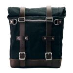 Πλαϊνός Σάκος Scram 22-30lt με Σύστημα Quick Release Μαύρος & Καφέ - UNIT GARAGE