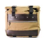 Πλαϊνός Σάκος Cult Αριστερός 40-50lt με Σύστημα Quick Release Μπεζ – UNIT GARAGE