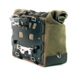 Πλαϊνός Δερμάτινος Δεξιός Σάκος Cult 40-50lt Atlas Moss Grey – UNIT GARAGE - Image 2