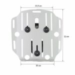 Σύστημα Μεταφοράς Ασημί με Ρυθμιζόμενο Πάνελ & Quick Release System - UNIT GARAGE - Image 2