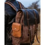 Δερμάτινη Βοηθητική Θήκη Tan - TRIP MACHINE - Image 3