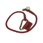 Δερμάτινο Πλεκτό Μπρελόκ κλειδιών Braided Cherry - TRIP MACHINE