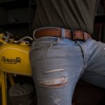 Δερμάτινη Ζώνη Bronco Tan - TRIP MACHINE - Image 3