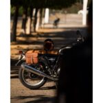 Δερμάτινη Πλαϊνή Τσάντα Μηχανής Classic Cognac - TRIP MACHINE - Image 3