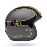 Κράνος Jet Custom 500 RSD Checkmate Matte Gloss Black & Gold ECE 22.06 - BELL