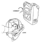 Πλαϊνός Δερμάτινος Σάκος Scram 22-30lt με Σύστημα Quick Release Jet Black - UNIT GARAGE - Image 4