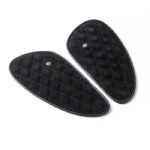Tank Pads Diamond Suede Black - TRIP MACHINE