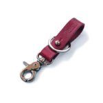 Δερμάτινο Μπρελόκ Fob κλειδιών Cherry/Metallic Black - TRIP MACHINE