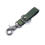 Δερμάτινο Μπρελόκ Fob κλειδιών Green/Metallic Black - TRIP MACHINE