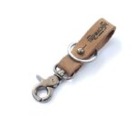 Δερμάτινο Μπρελόκ Fob κλειδιών Raw/Metallic Black - TRIP MACHINE