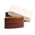 Δερμάτινα Καλύμματα Χειρολαβών Τιμονιού Cognac - TRIP MACHINE