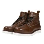 Μπότες Δερμάτινες Iron Brown - JOHN DOE