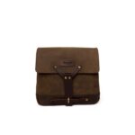 Δερμάτινη Πλαϊνή Τσάντα Μηχανής Messenger Bag Tobacco - TRIP MACHINE