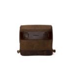 Δερμάτινη Πλαϊνή Τσάντα Μηχανής Messenger Bag Tobacco - TRIP MACHINE - Image 2