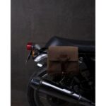 Δερμάτινη Πλαϊνή Τσάντα Μηχανής Messenger Bag Tobacco - TRIP MACHINE - Image 4