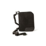 Δερμάτινο Suede Πορτοφόλι Moto Black - TRIP MACHINE